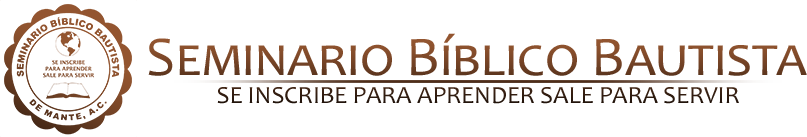 Seminario Biblico Bautista de Mante Logo